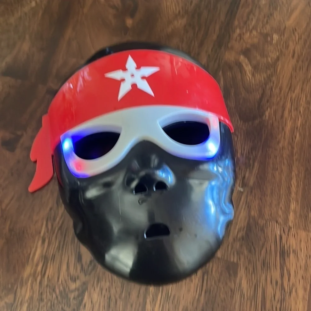 Ninja kids mask with light up eyes